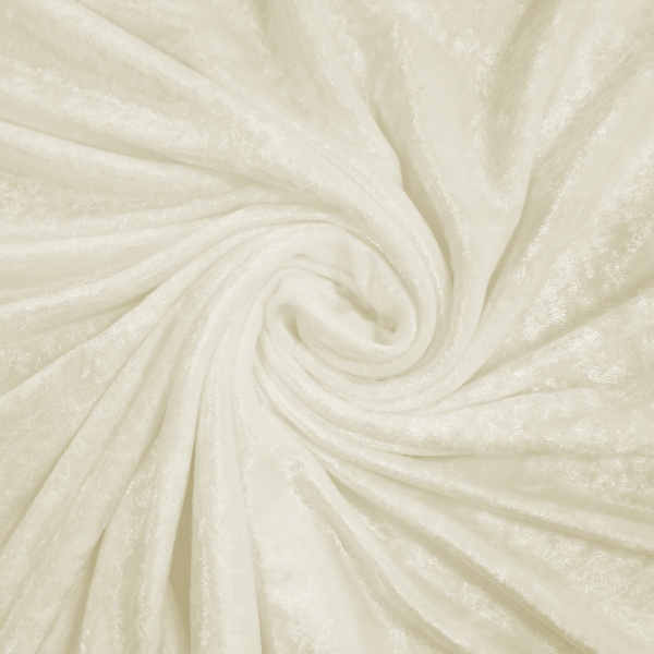 Crushed Velvet - Cream
